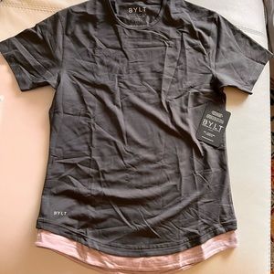 Brand new with tags men’s BYLT shirt small